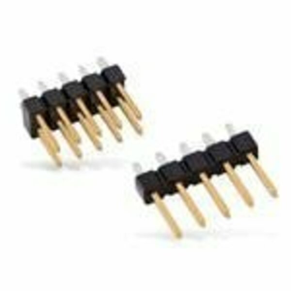 Fci Board Connector, 40 Contact(S), 2 Row(S), Female, Straight, 0.1 Inch Pitch, Solder Terminal, Black 65781-157